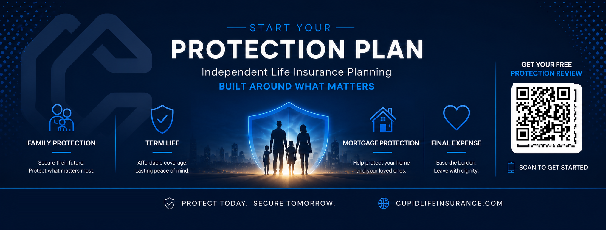 Start Your Protection Plan - Cupid Life Insurance